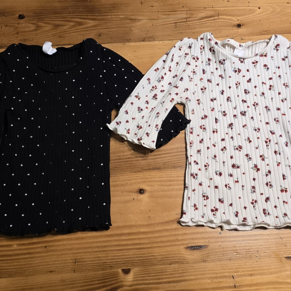 Zara Girls Bundle Of 2 Shirts